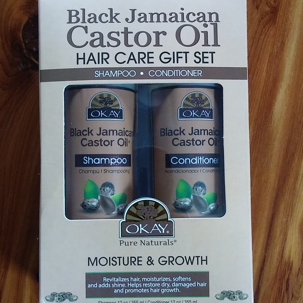 Black Jamaican Castor oil hair care gift set, pure Naturals moisture & grownth